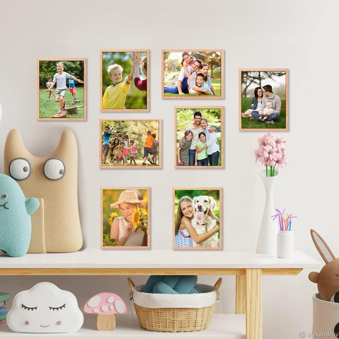 Gallery Frame Set (Set of 6) — Natural Oak