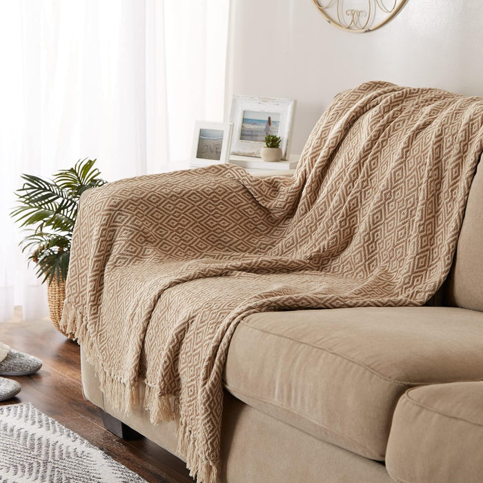 Tassel Throw Blanket